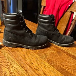 Timberlands, Size 9.5, Black